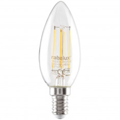 Świecznikowa ŻARÓWKA dekoracyjna bulb 1692 Rabalux LED E14 B35 4W 470lm 230V płomykowa biała neutralna