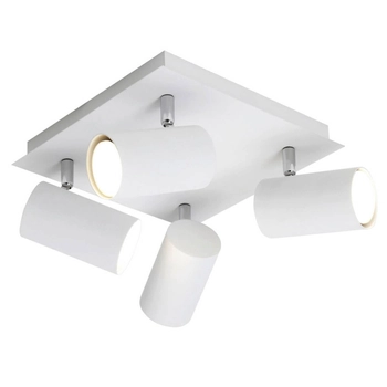 Regulowany plafon VANTOS DL401802430 Trio tubki rurki do kuchni biały