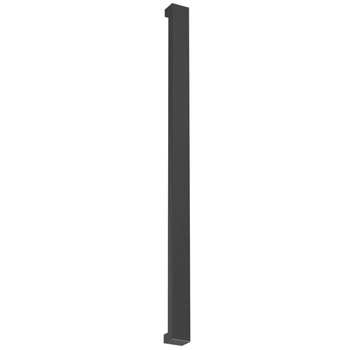 Podłużny kinkiet Hoso 4013 Shilo LED 18W 3000K metalowa prostokątna czarny
