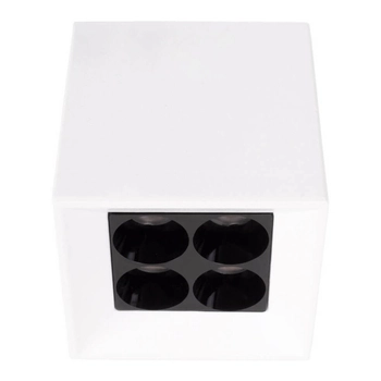 Sufitowa lampa kostka X-LINE C0251 Maxlight LED 5W 3000K do kuchni biały czarny   