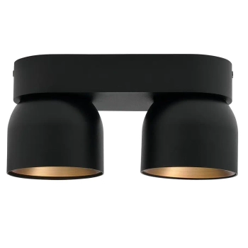 Podwójna lampa sufitowa Pitcher 2310410103 regulowane tuby czarny