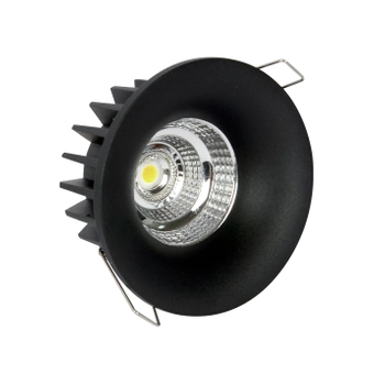 Lampa podtynkowa Cirro RL0104-CCT-BK Yaskr LED 9W 3000-4000K sufit czarna