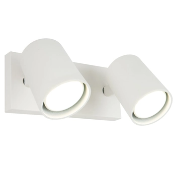 Podwójny kinkiet ścienny TOP W0220 Maxlight downlight metal biały