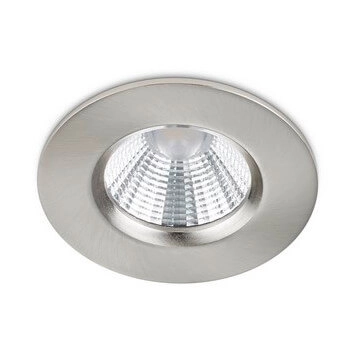 Sufitowe oczko okrągłe ZAGROS 650710107 LED 5,5W 3000K IP65 nikiel