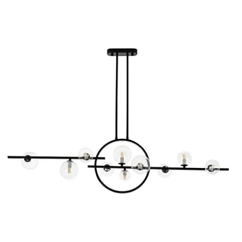 Wisząca lampa Alure Line Twin MSE010100347 Moosee LED 17W 3000K  kule czarne