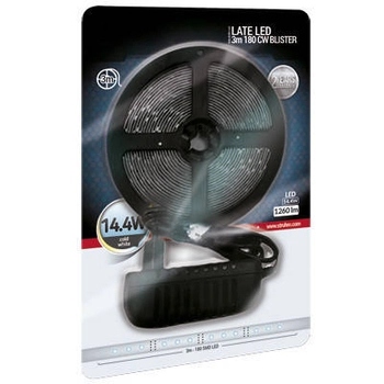 Taśma LED 14,4W 6500K LATE LED 03033 Ideus pasek 3 metry 1260lm biała