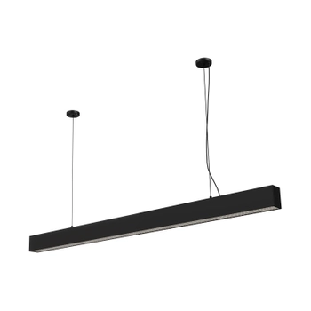 Lampa ledowa wisząca belka Sigi PL0127-BK Yaskr LED 44W 3000-6000K czarny