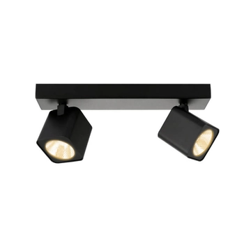 Gabinetowa lampa sufitowa Aveiro LED 10W reflektorki czarne