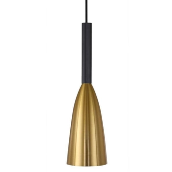 Wisząca LAMPA hygge SOLIN LP-181/1P GD Light Prestige metalowa OPRAWA sopel zwis złoty czarny