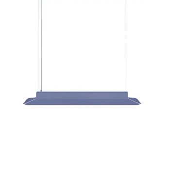 Lampa wisząca YOTTSU YOA699P02 metalowa niebieska LED 14,4W 3000K do salonu nad stół