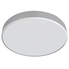 LAMPA sufitowa TESIA 3317 Rabalux nowoczesny plafon LED 60W 3000K - 6000K z pilotem srebrny