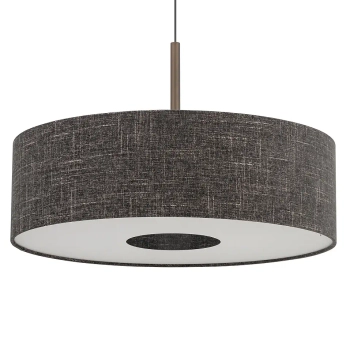 Regulowana lampa wisząca AMARELA 11660 z tkaniny brązowa