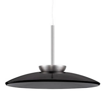 Lampa wisząca do kuchni HUANUCO LE44838 LED 21W 3000K talerz czarna szara
