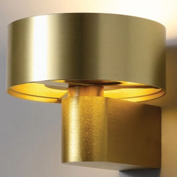 Lampa ścienna Braket 622901105 Elkim LED 6W 3000K art deco złota