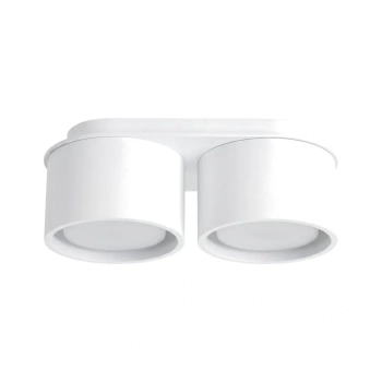 Podwójna lampa sufitowa MODO biała SL.2435 2xGx53 tuba downlight