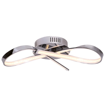 Designerski plafon jadalniany INFINITY C0099 Maxlight LED 14W 3000K metal chrom