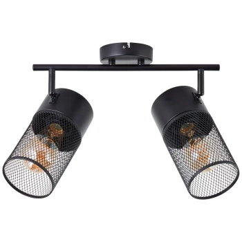Lampa sufitowa z regulacją Kamolo 99724/76 loftowa czarna