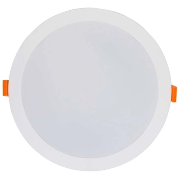 Łazienkowa LAMPA sufitowa KOS 8775 Nowodvorski okrągła OPRAWA LED 24W 3000K wpust IP44 biały