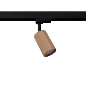 Trójobwodowa lampa sufitowa ZEKE MYL.00460 drewniana czarna