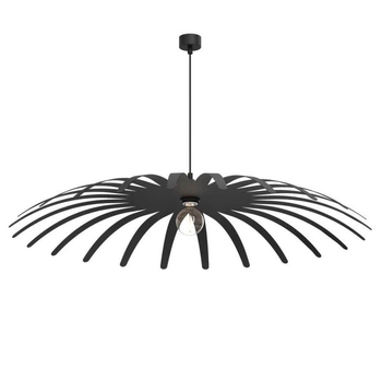 Wisząca lampa Spino 5012 BROSline do kuchni parasol metalowa czarna