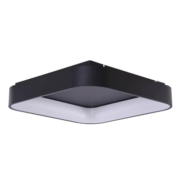 Sufitowa lampa nowoczesna Solvent LED 120W square czarna