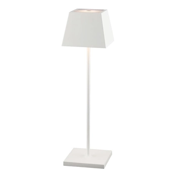 Lampa stołowa z abażurem Mahe 8397 Nowodvorski LED 2,2W 3000K IP54 na USB biała