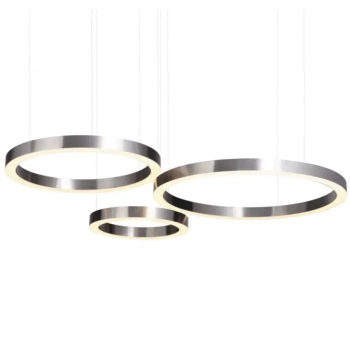 Wisząca lampa pierścieniowa Circle ST-8848-60+80+100 nickel Step LED ringi nikiel