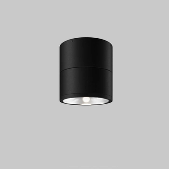 Nasufitowa lampa Spin O310CL-L12GF3K LED 12W 3000K IP54 krążek grafitowa