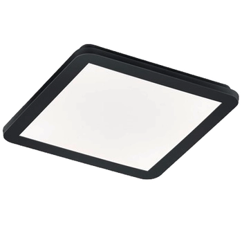 Lampa sufitowa kwadratowa CAMILLUS R62931832 LED 18W 3000K IP44 czarny