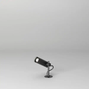 Zewnętrzny słupek do ogrodu DART czarny reflektor IP65 LED 3W 3000K 26539-M930-F1-00-12