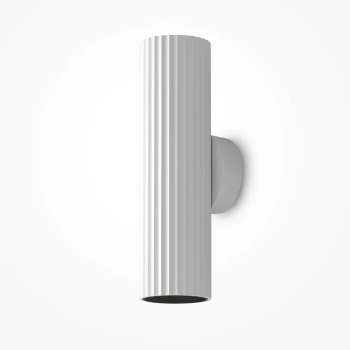 Naścienna lampa podłużna Calipso C106WL-02-GU10-W góra-dół biała