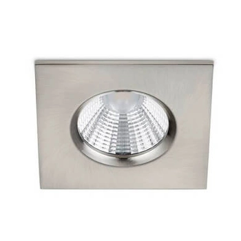Sufitowa lampa kwadratowa ZAGROS 650610107 LED 5,5W 3000K IP65 nikiel