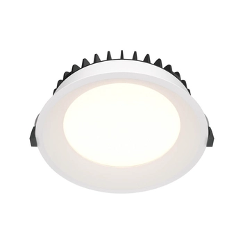 Wpuszczana lampa do salonu Okno DL055-24W3K-W Maytoni LED 24W 3000K IP44 biała