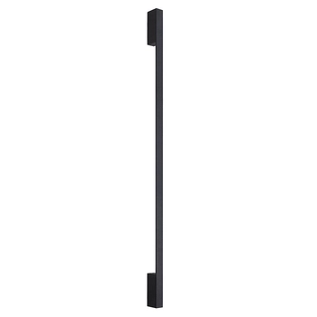 Minimalistyczna lampa ścienna Sappo LED 25W do holu czarna
