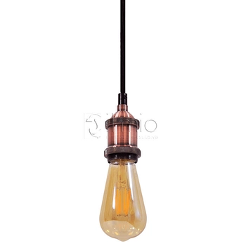 Lampa wisząca NOLA 309020 loftowa oprawka na żarówkę miedziana
