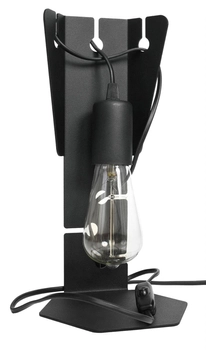 Sypialniana lampa nocna SL.0880 stojąca nowoczesna czarna