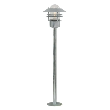 Ogrodowa lampa stojąca Blokhus 25078031 IP54 retro srebrny