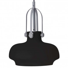 LAMPA wisząca FIANO LP-3763/1P CZARNY Light Prestige szklana OPRAWA industrialna ZWIS czarny