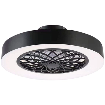 Sufitowa lampa czarna Adonias 5419 LED 35W 3000-6000K z wentylatorem