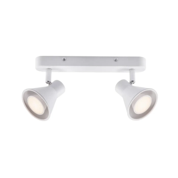 Lampa sufitowa reflektorki regulowane Eik 45770101 podwójna biały