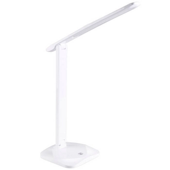 Regulowana LAMPKA biurkowa TOLEDO LED 316660 Polux stołowa LAMPA stojąca LED 9W 3000K - 6500K gabinetowa biała