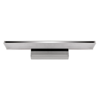 Metalowy kinkiet ledowy BREGO nad lustro 9W listwa chrom