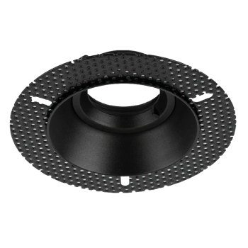 Podtynkowa oprawa sufitowa Fira 10573 okrągła oczko czarne