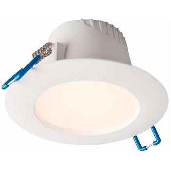 Zewnętrzna LAMPA wpuszczana HELIOS 8991 Nowodvorski metalowa OPRAWA stropowa LED 5W 3000K okrągła IP44 biała