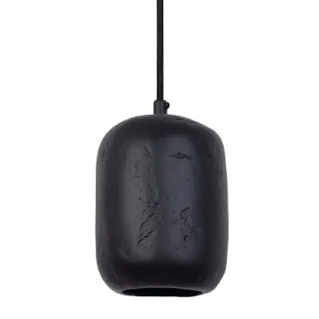 Wisząca lampa ceramiczna Olo 1 41409 do jadalni nad stół czarna