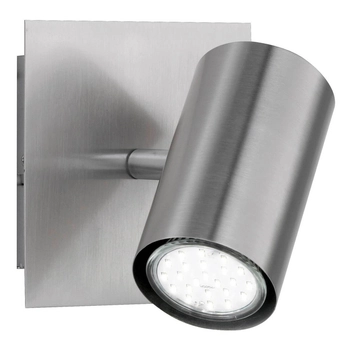 Lampa ścienna VANTOS DL107802400 Trio rurka regulacja na korytarz srebrna