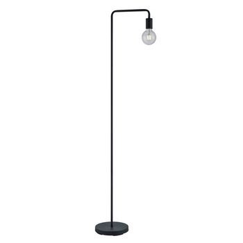 Podłogowa lampa DIALLO 408000132 Trio minimalistyczna metalowa czarny