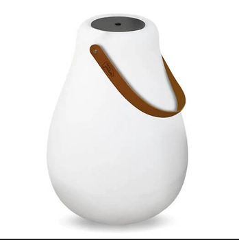 Lampa przenośna Kurby LUMKR038SSNW przenośna biała brązowa