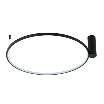Natynkowa lampa RING LP-909/1C L BK CCT Light Prestige LED 50W regulowana 3000-6000K czarny
