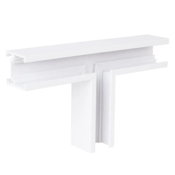 Łącznik typu T do szyn magnetycznych Mt0034 kątowy biały